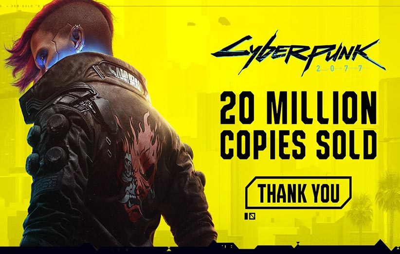 فروش بیش از 20 میلیون نسخه ای بازی Cyberpunk 2077