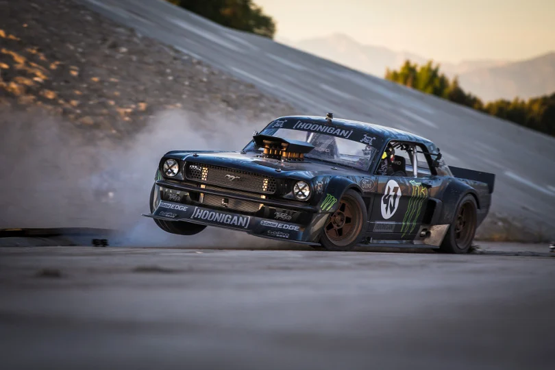 نمایش رالی توسط Ken Block