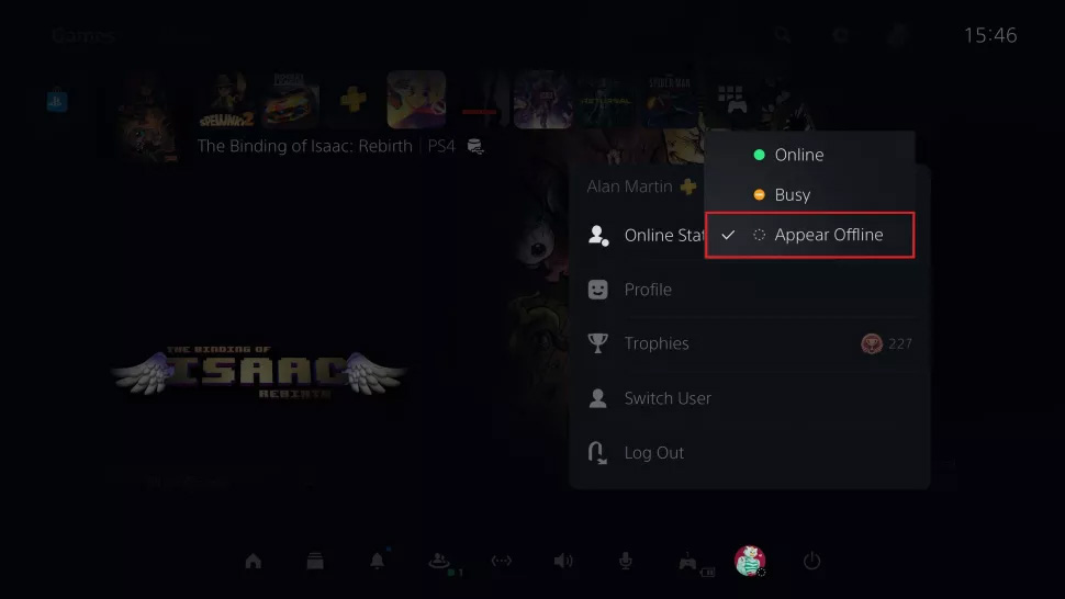 چگونه در PS5 به صورت آفلاین ظاهر شویم